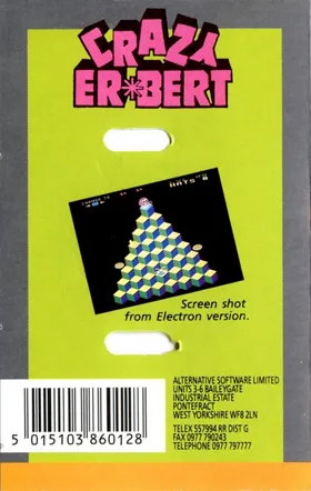 Er-Bert (UK) (1984) box cover back